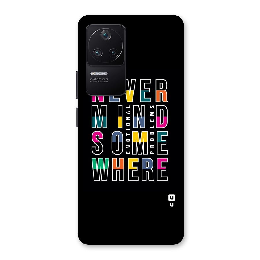 Nevermind Somewhere Back Case for Poco F4 5G