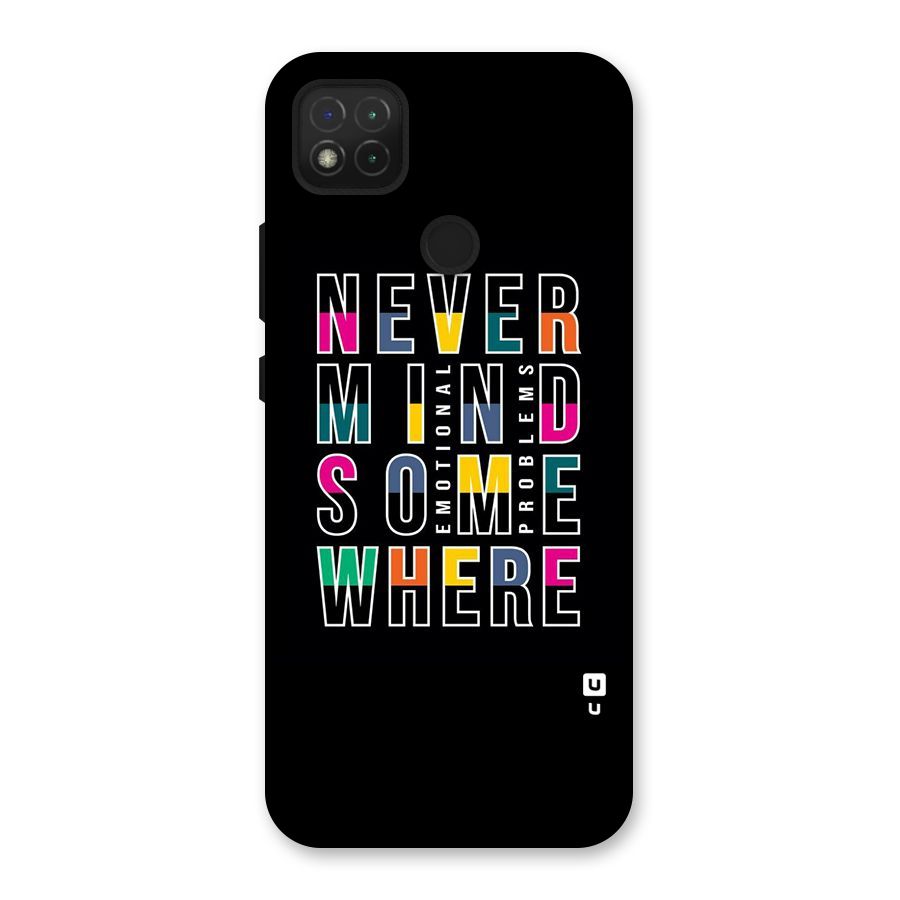 Nevermind Somewhere Back Case for Redmi 9 Activ