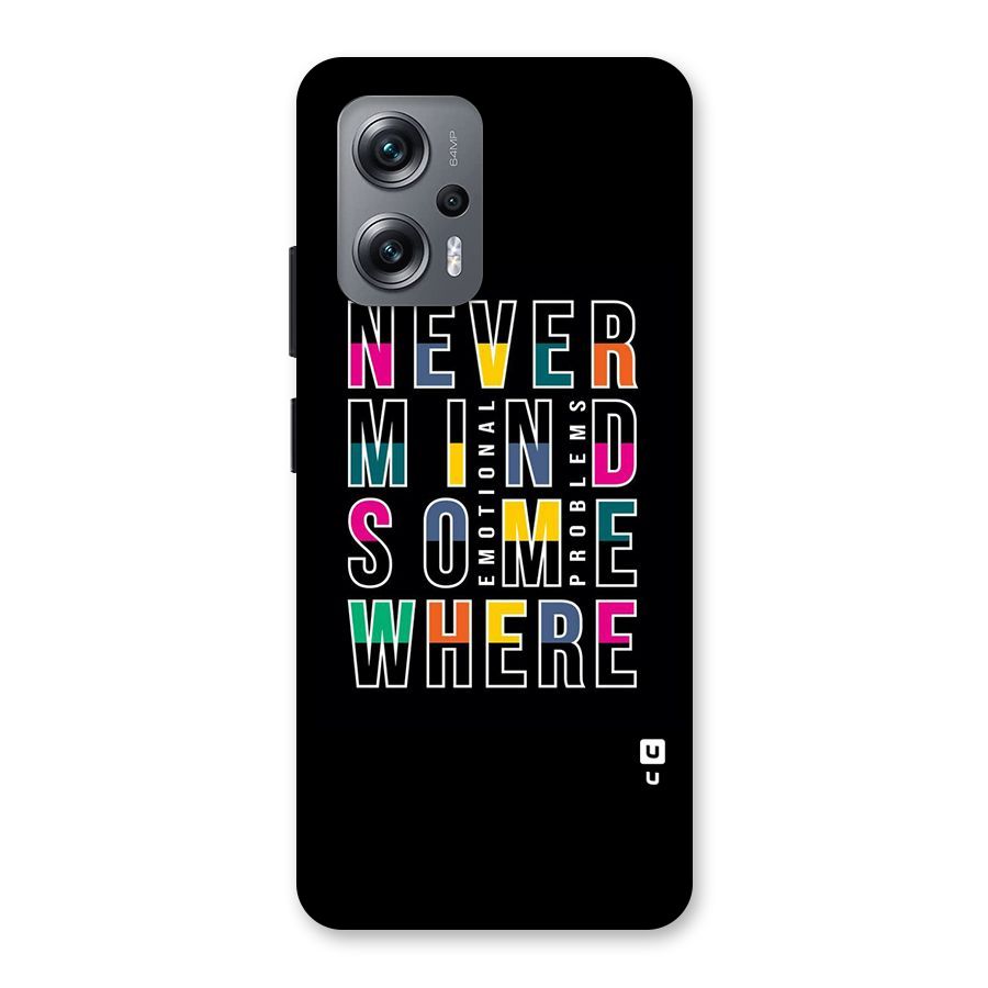 Nevermind Somewhere Back Case for Redmi K50i