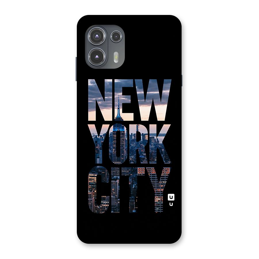 New York City Back Case for Motorola Edge 20 Fusion