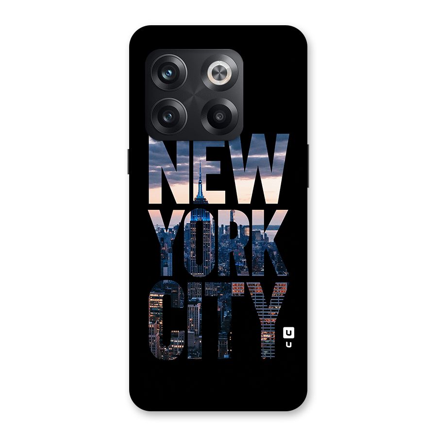 New York City Back Case for OnePlus 10T