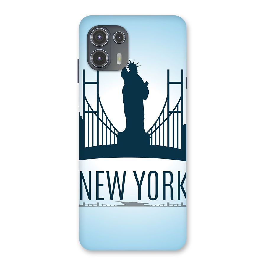 New York Skyline Back Case for Motorola Edge 20 Fusion