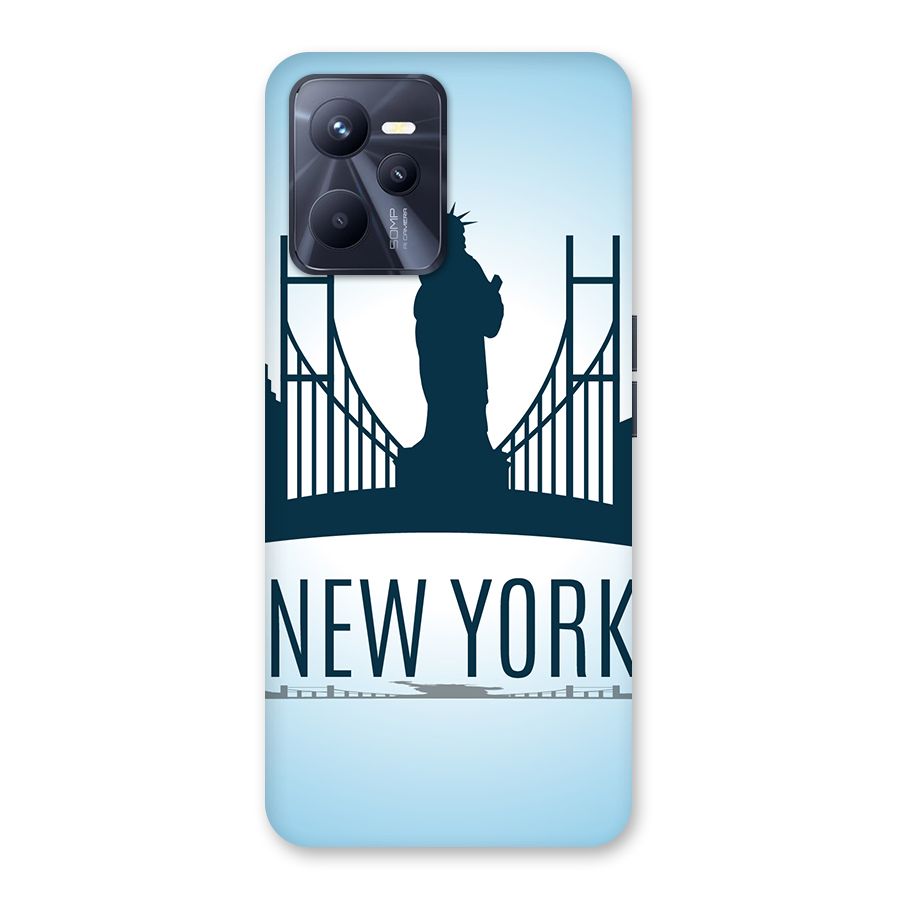 New York Skyline Back Case for Realme C35