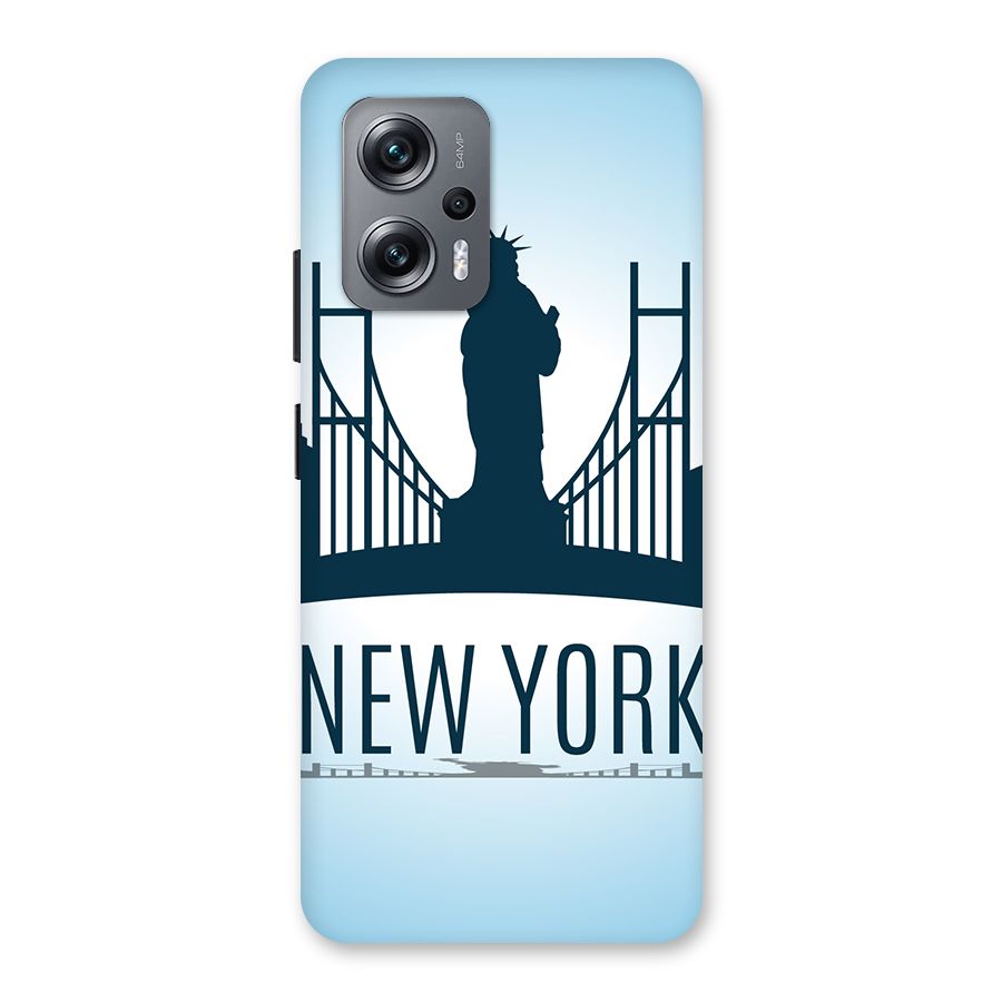 New York Skyline Back Case for Redmi K50i