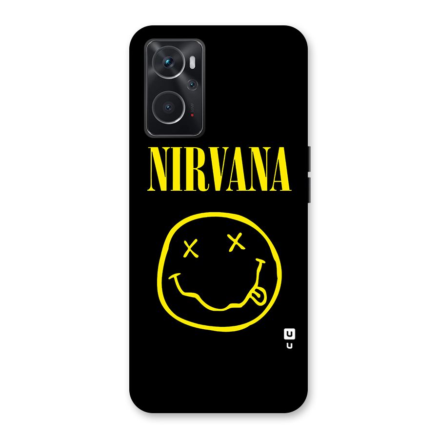 Nirvana Smiley Back Case for Oppo K10 4G