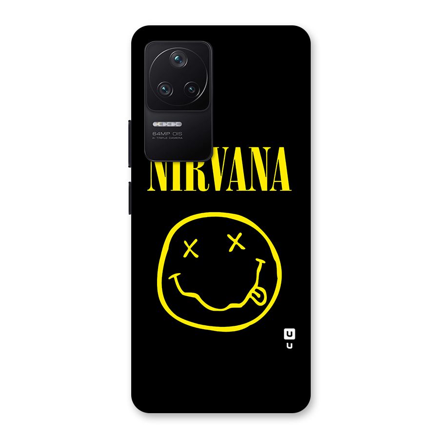 Nirvana Smiley Back Case for Poco F4 5G
