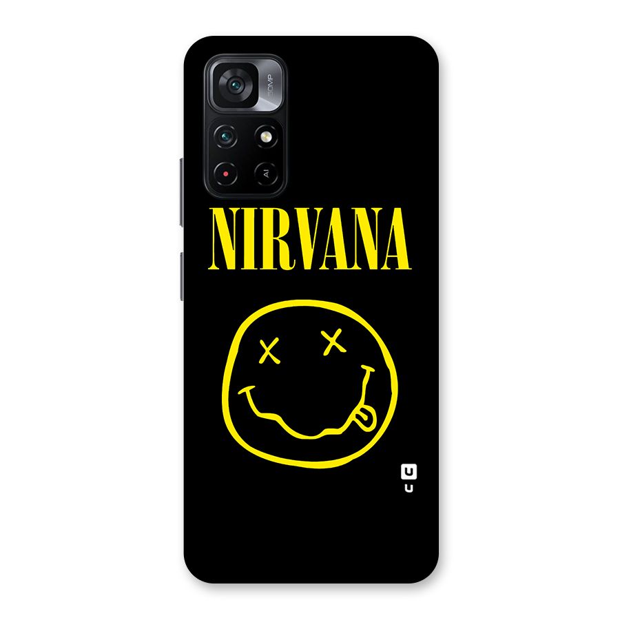 Nirvana Smiley Back Case for Poco M4 Pro 5G