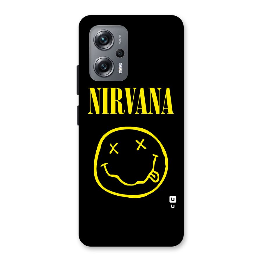 Nirvana Smiley Back Case for Redmi K50i