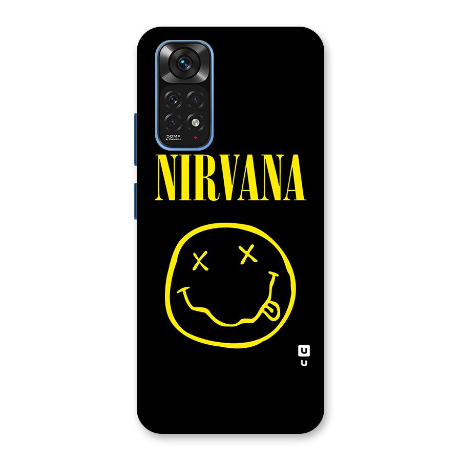 Nirvana Smiley Back Case for Redmi Note 11S