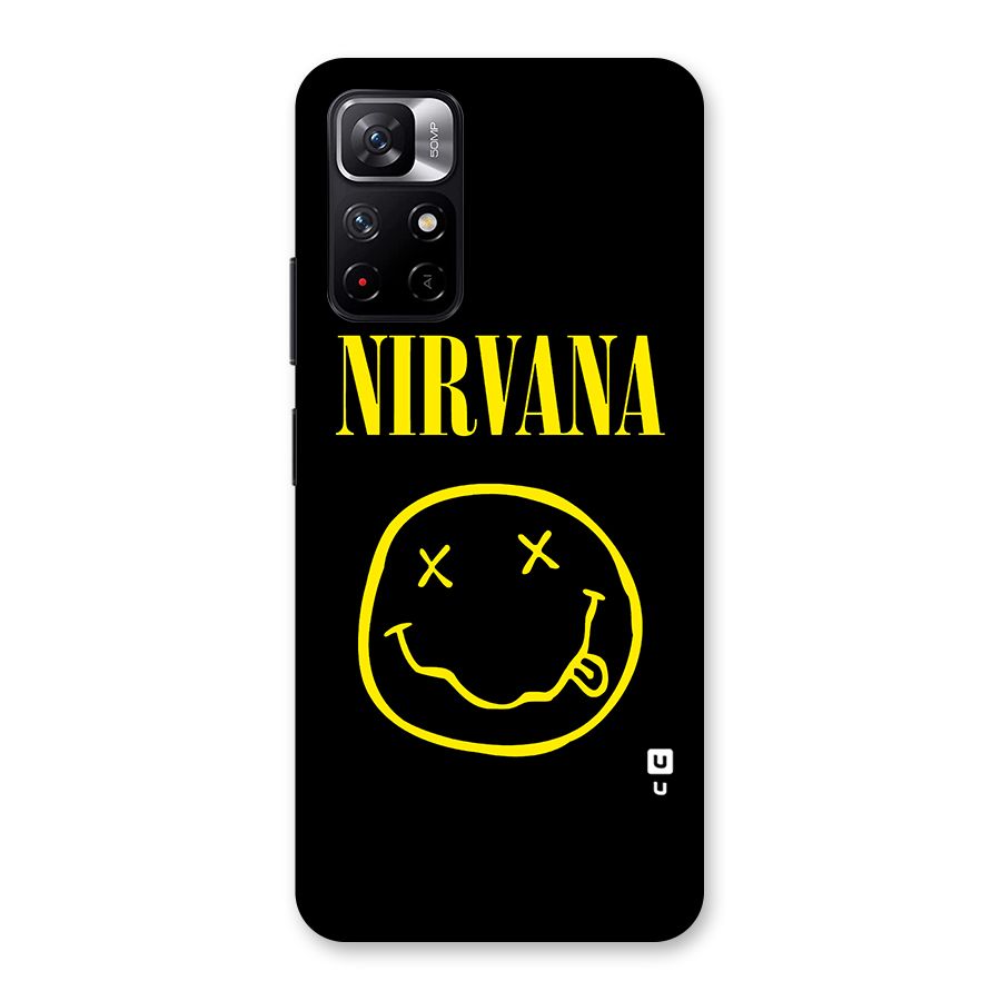 Nirvana Smiley Back Case for Redmi Note 11T 5G