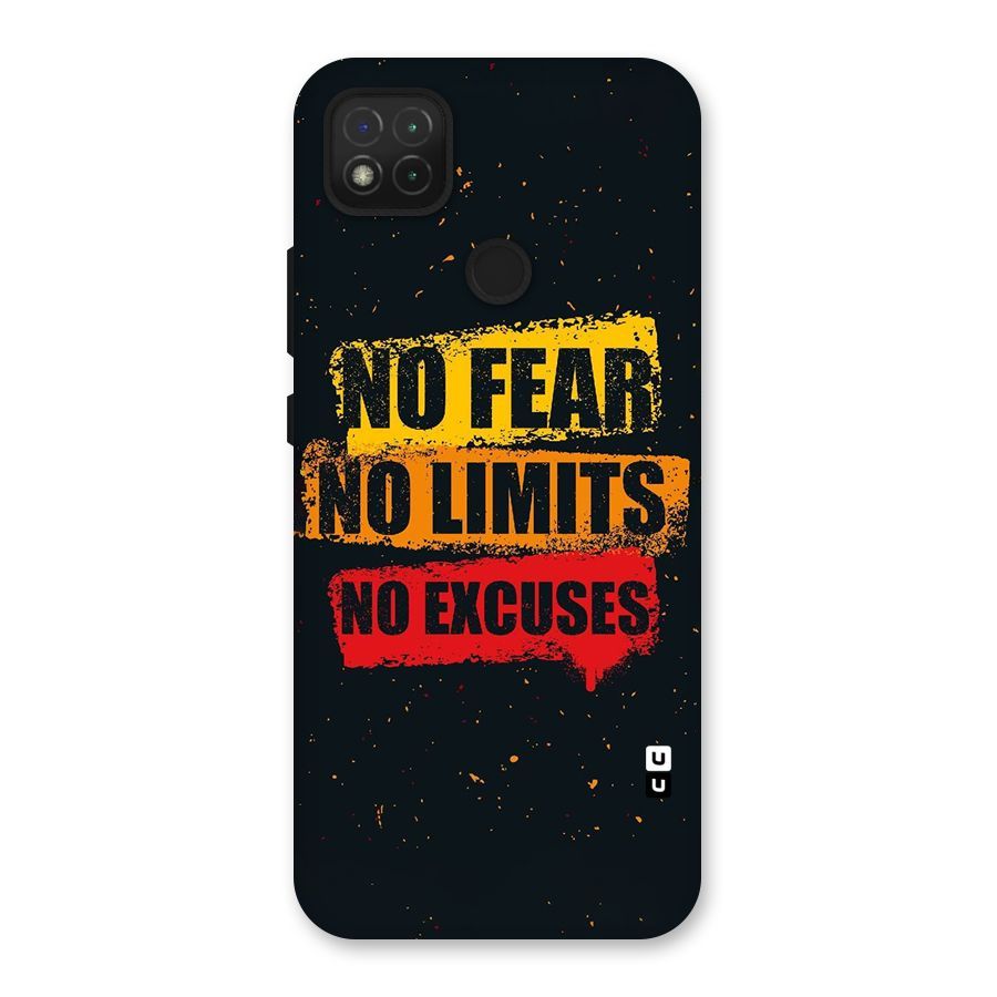 No Fear No Limits Back Case for Redmi 9 Activ