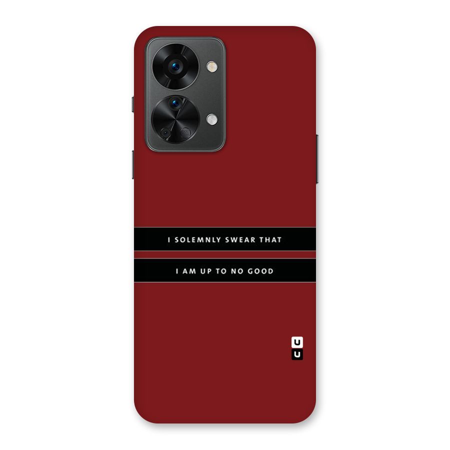 No Good Swear Back Case for OnePlus Nord 2T
