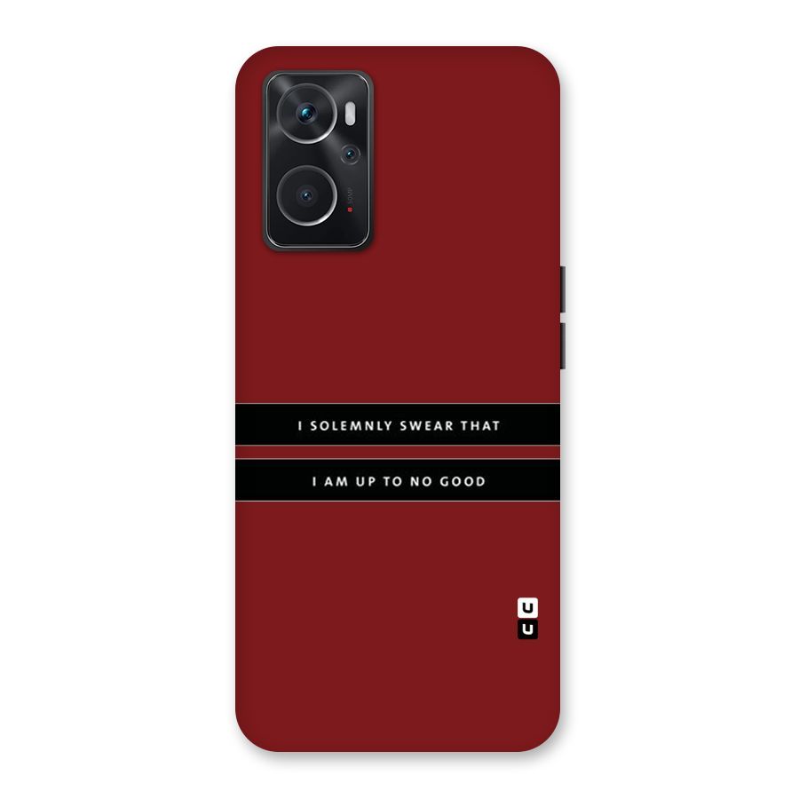No Good Swear Back Case for Oppo K10 4G