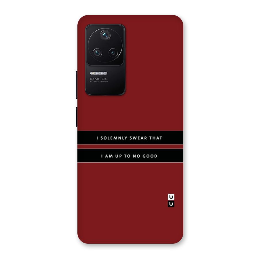 No Good Swear Back Case for Poco F4 5G
