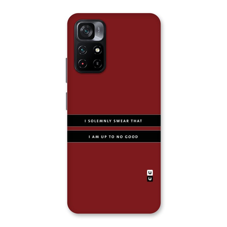 No Good Swear Back Case for Poco M4 Pro 5G