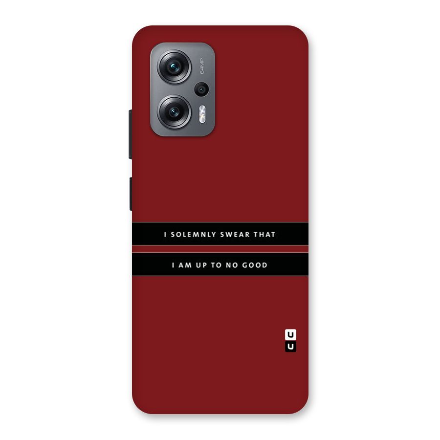 No Good Swear Back Case for Redmi K50i