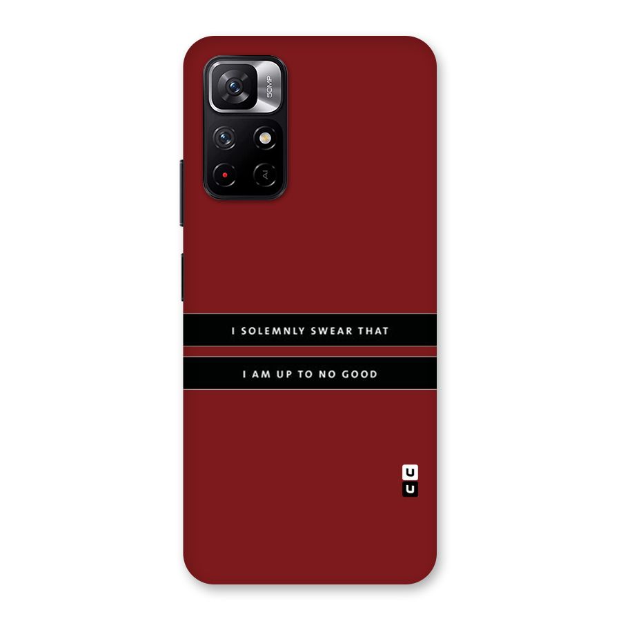 No Good Swear Back Case for Redmi Note 11T 5G
