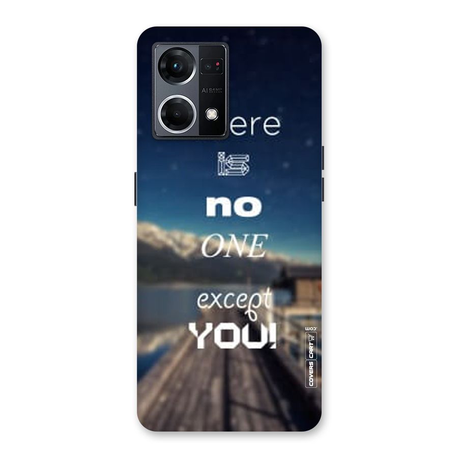 No One But You Glass Back Case for Oppo F21 Pro 5G