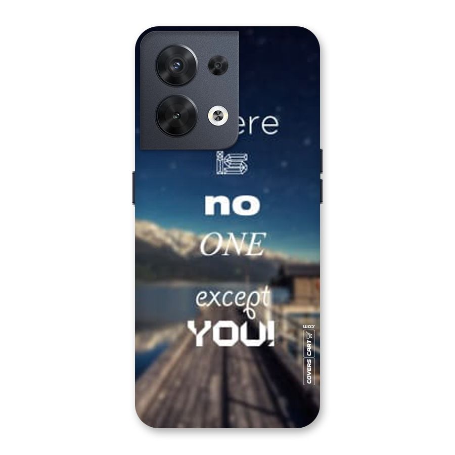No One But You Back Case for Oppo Reno8 5G