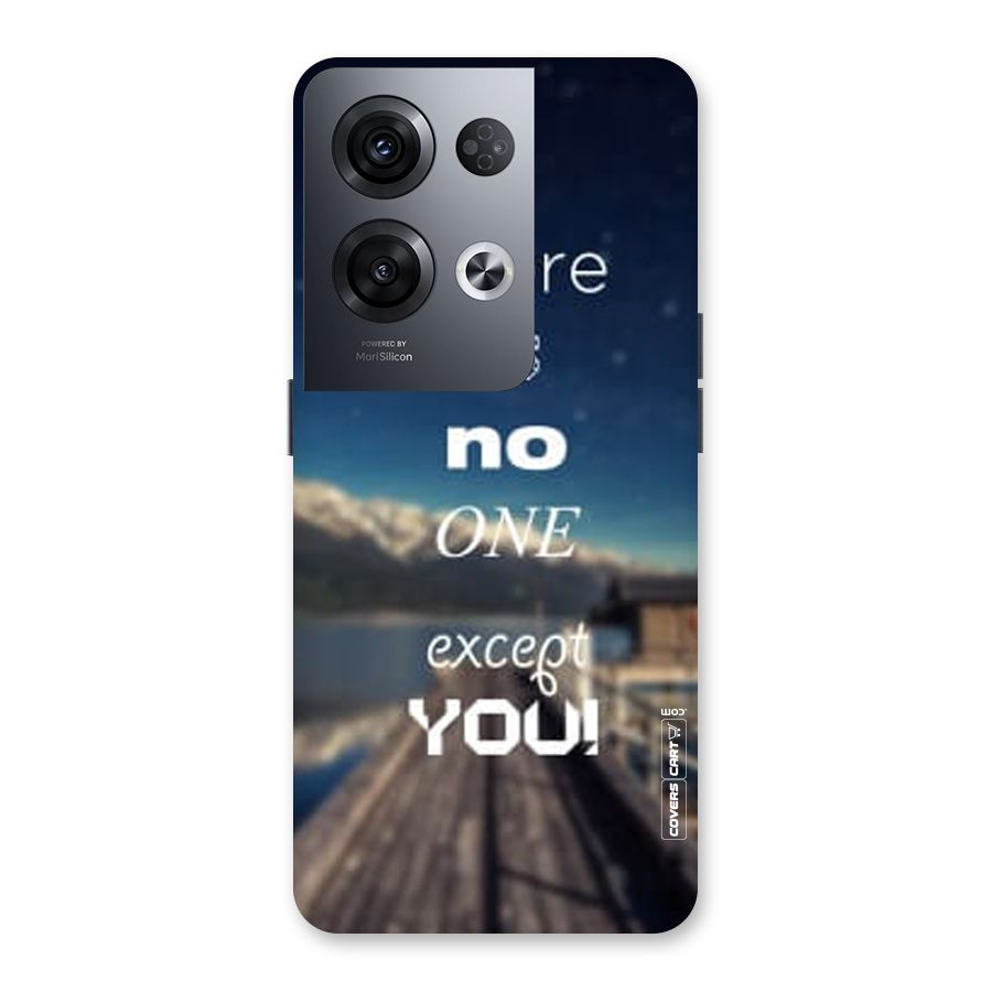 No One But You Back Case for Oppo Reno8 Pro 5G