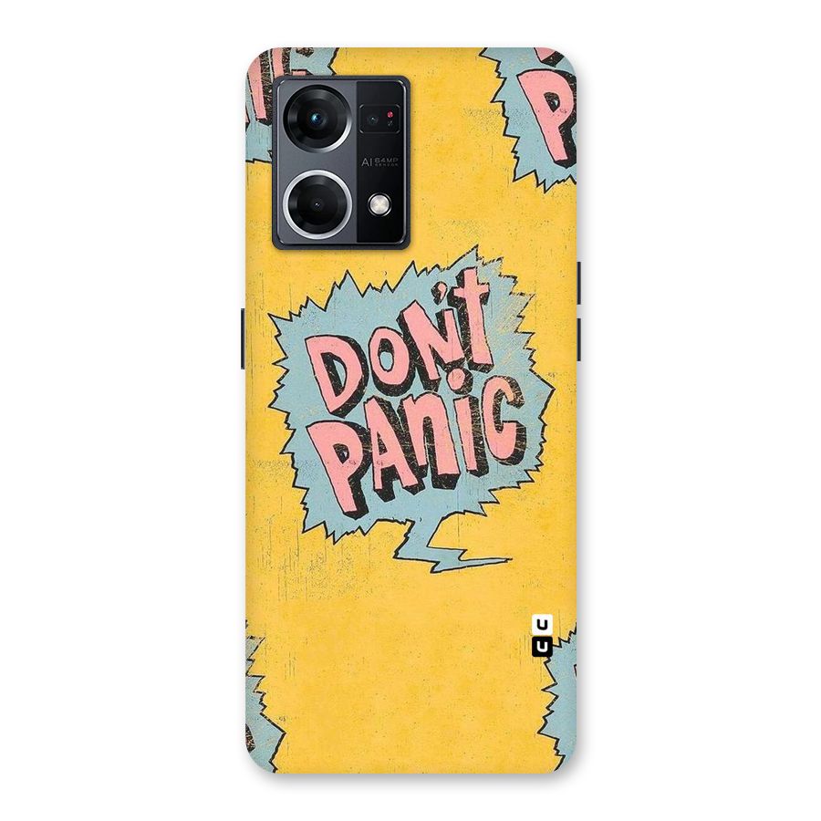 No Panic Glass Back Case for Oppo F21 Pro 5G