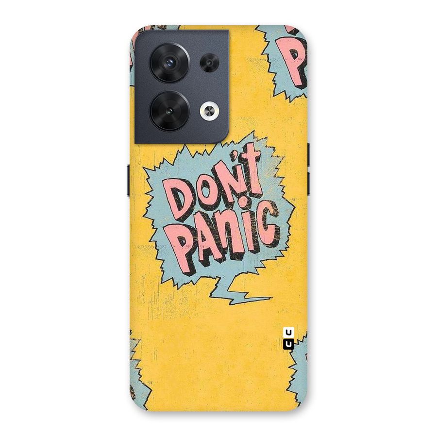 No Panic Back Case for Oppo Reno8 5G