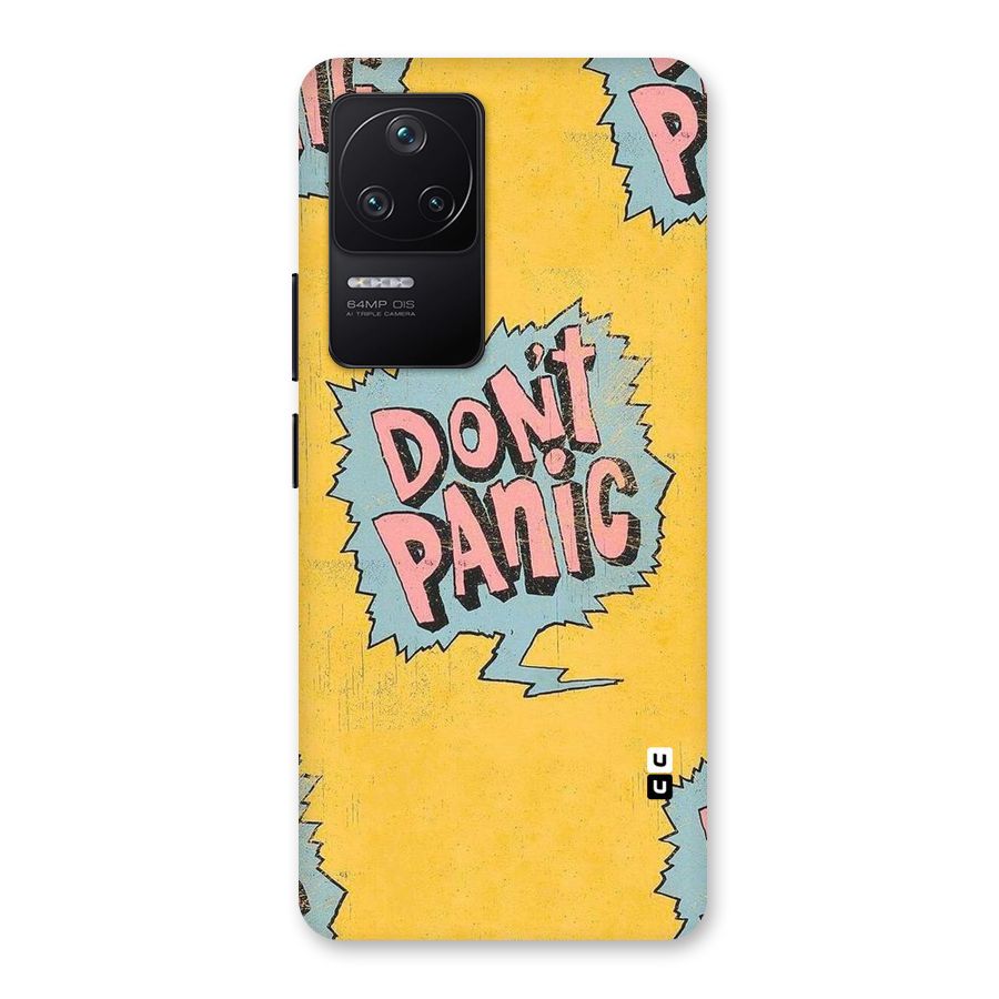 No Panic Back Case for Poco F4 5G