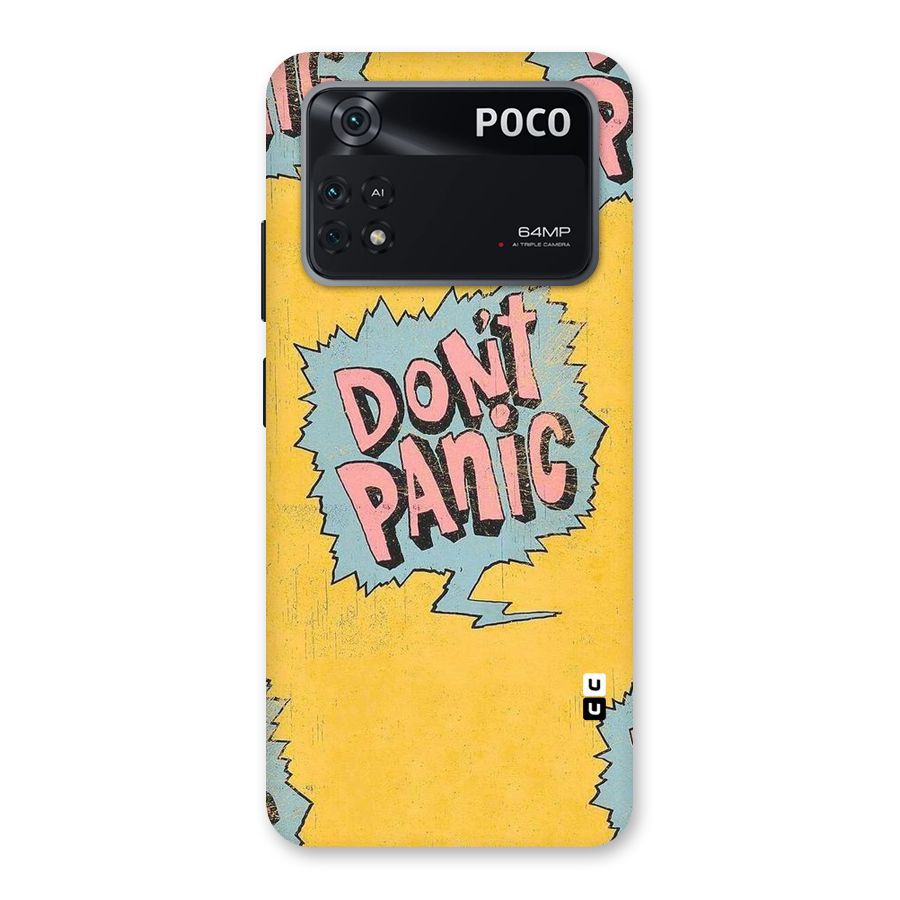 No Panic Back Case for Poco M4 Pro 4G
