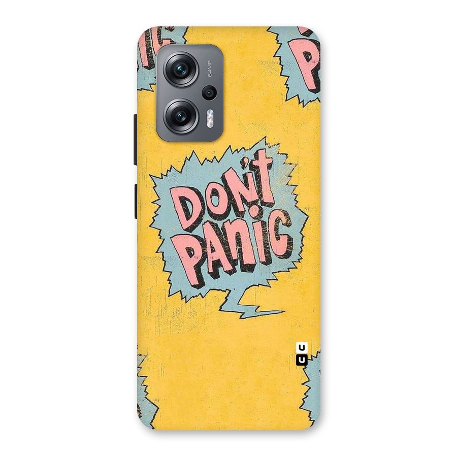 No Panic Back Case for Redmi K50i