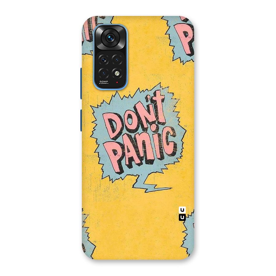 No Panic Back Case for Redmi Note 11S