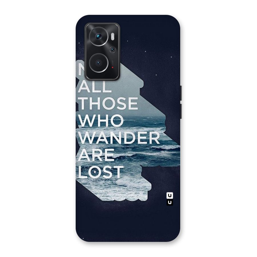 Not Lost Back Case for Oppo K10 4G