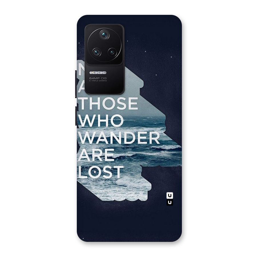 Not Lost Back Case for Poco F4 5G