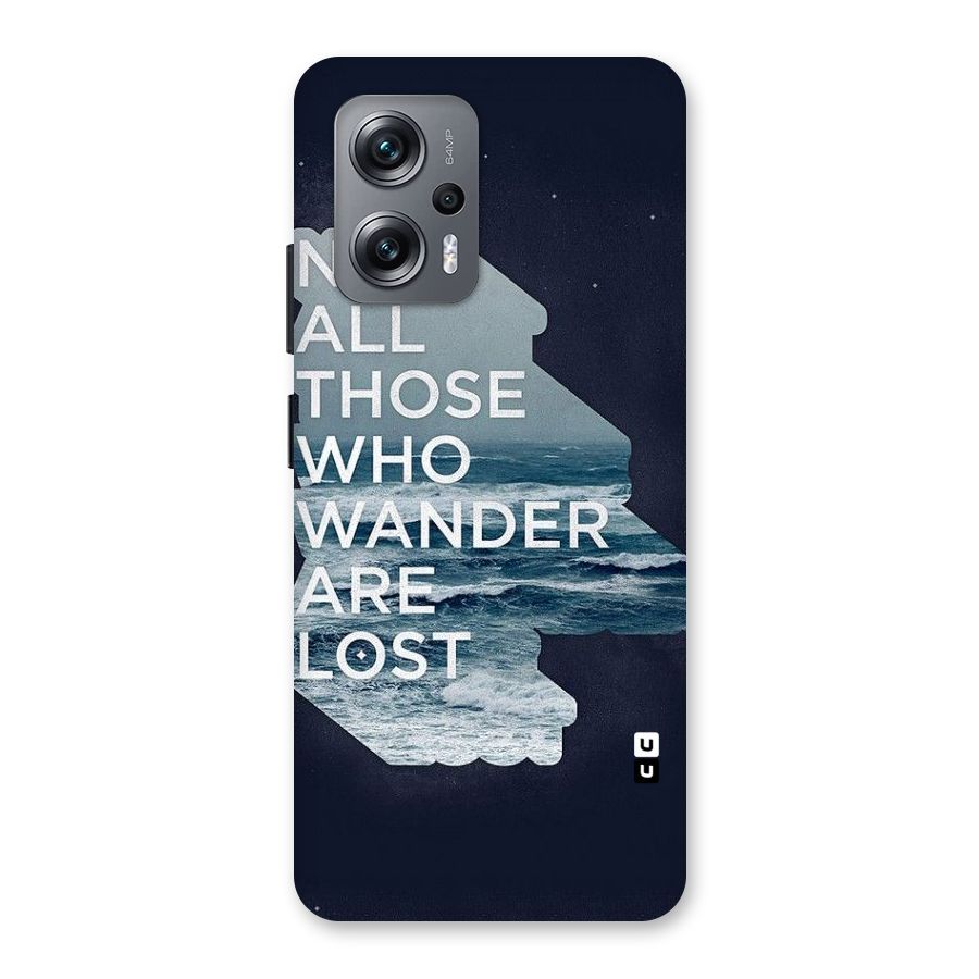 Not Lost Back Case for Redmi K50i