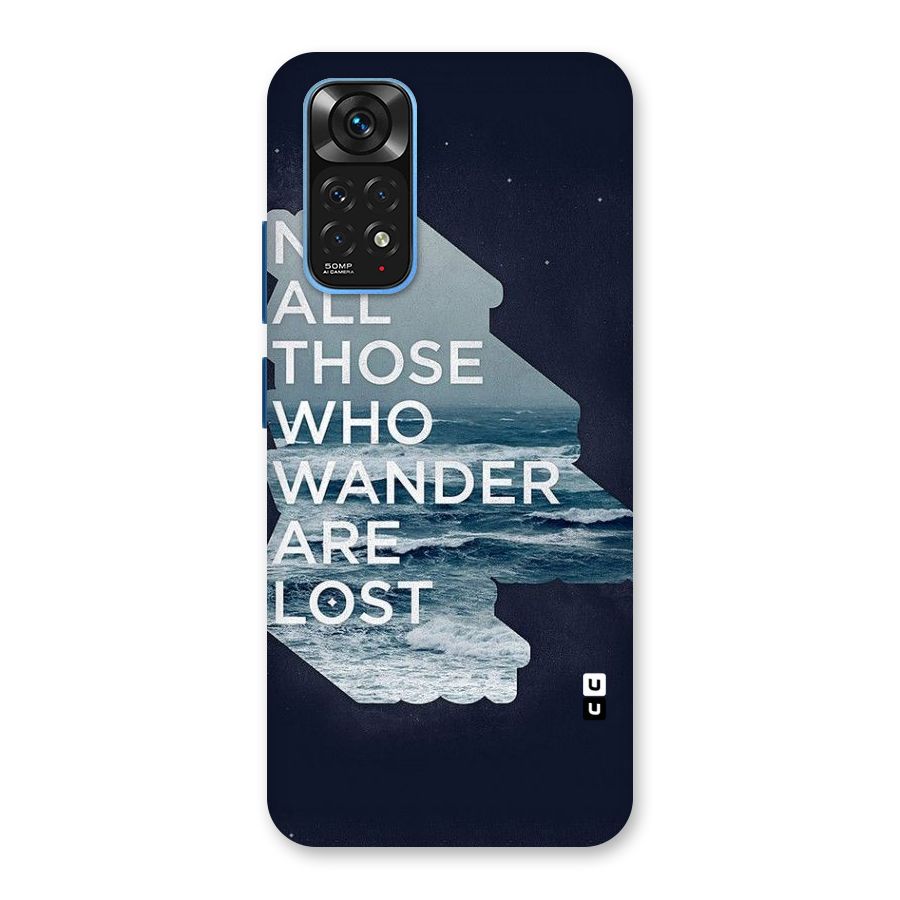 Not Lost Back Case for Redmi Note 11S