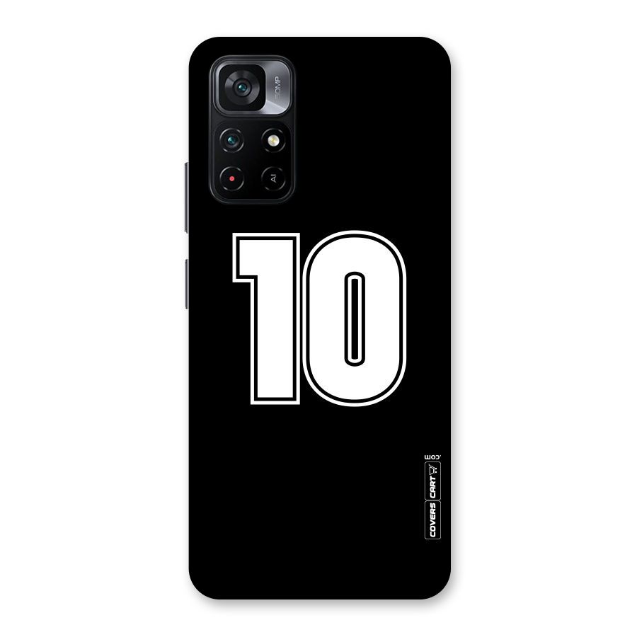 Number 10 Back Case for Poco M4 Pro 5G