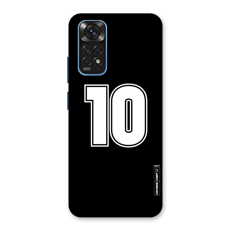 Number 10 Back Case for Redmi Note 11S