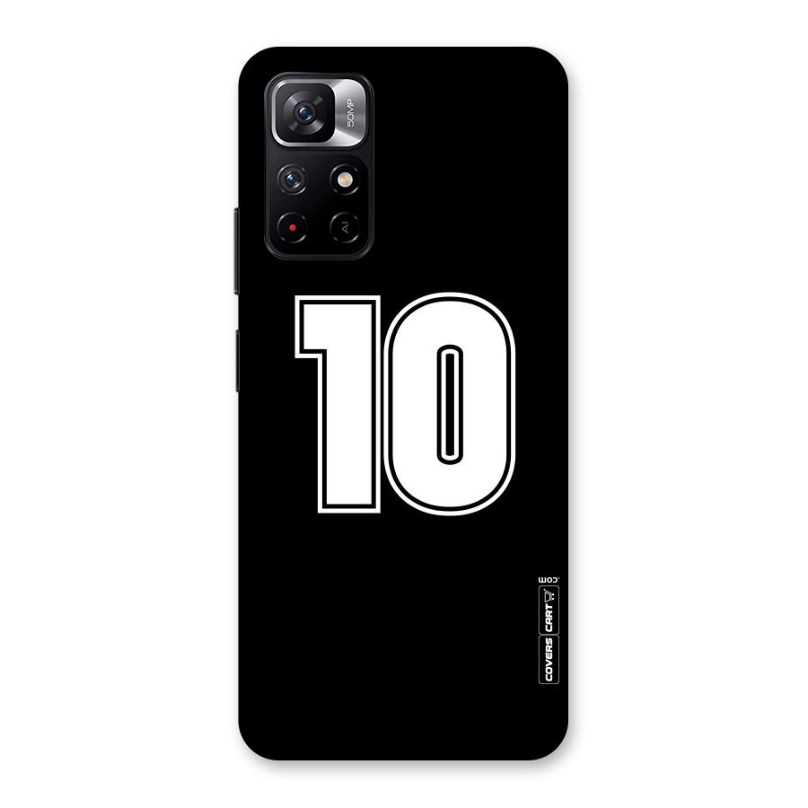 Number 10 Back Case for Redmi Note 11T 5G