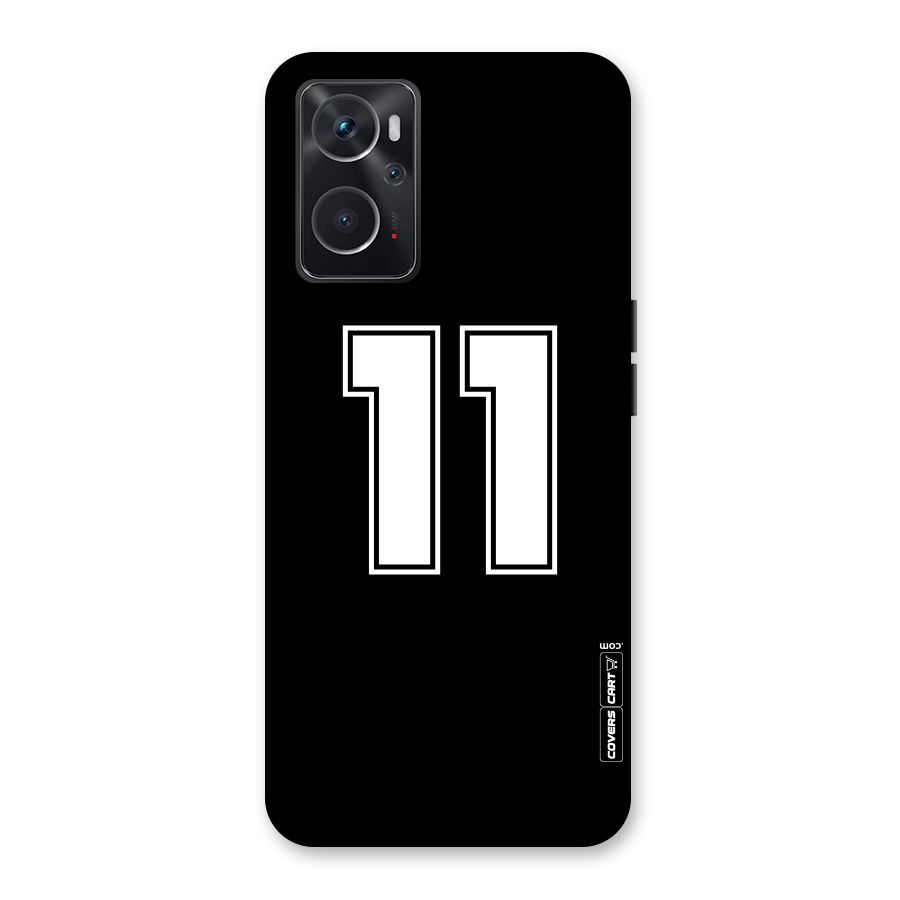 Number 11 Back Case for Oppo K10 4G