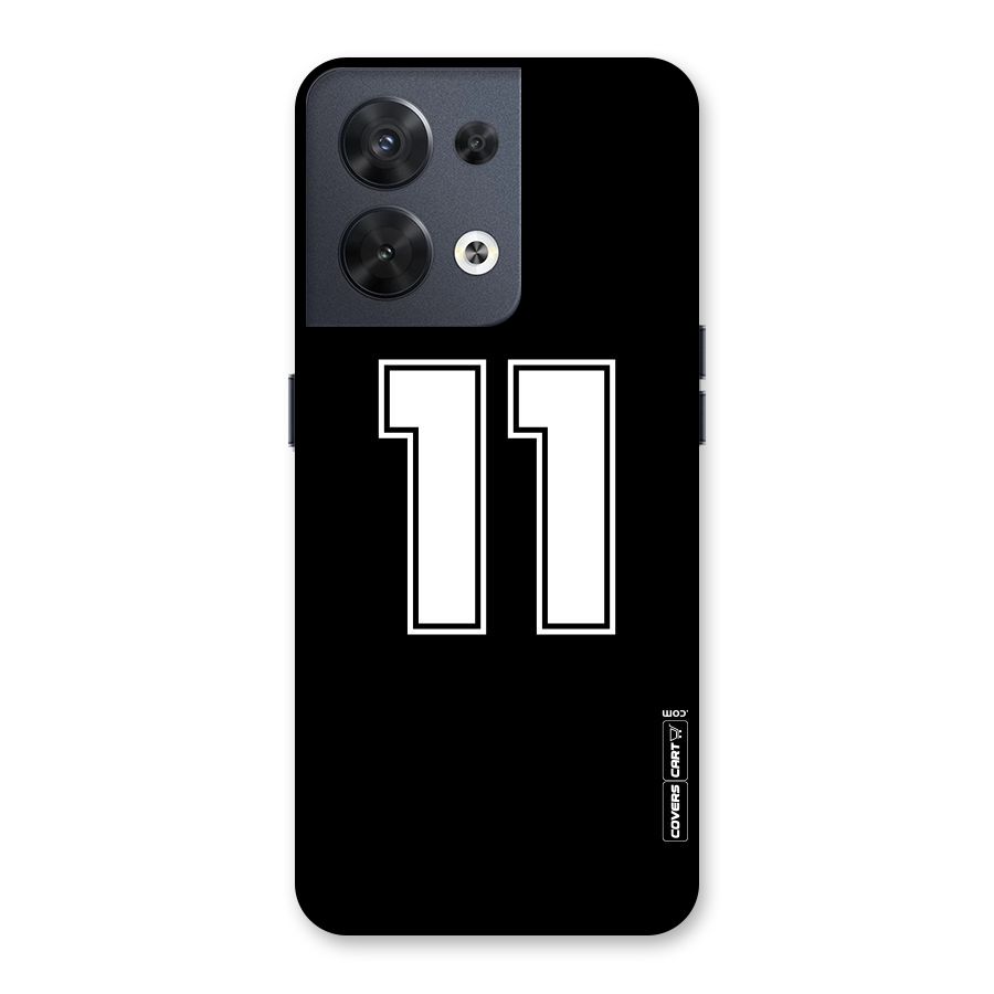Number 11 Back Case for Oppo Reno8 5G