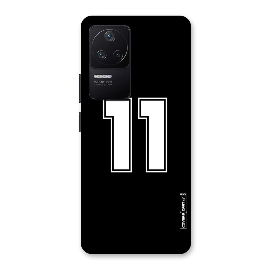 Number 11 Back Case for Poco F4 5G