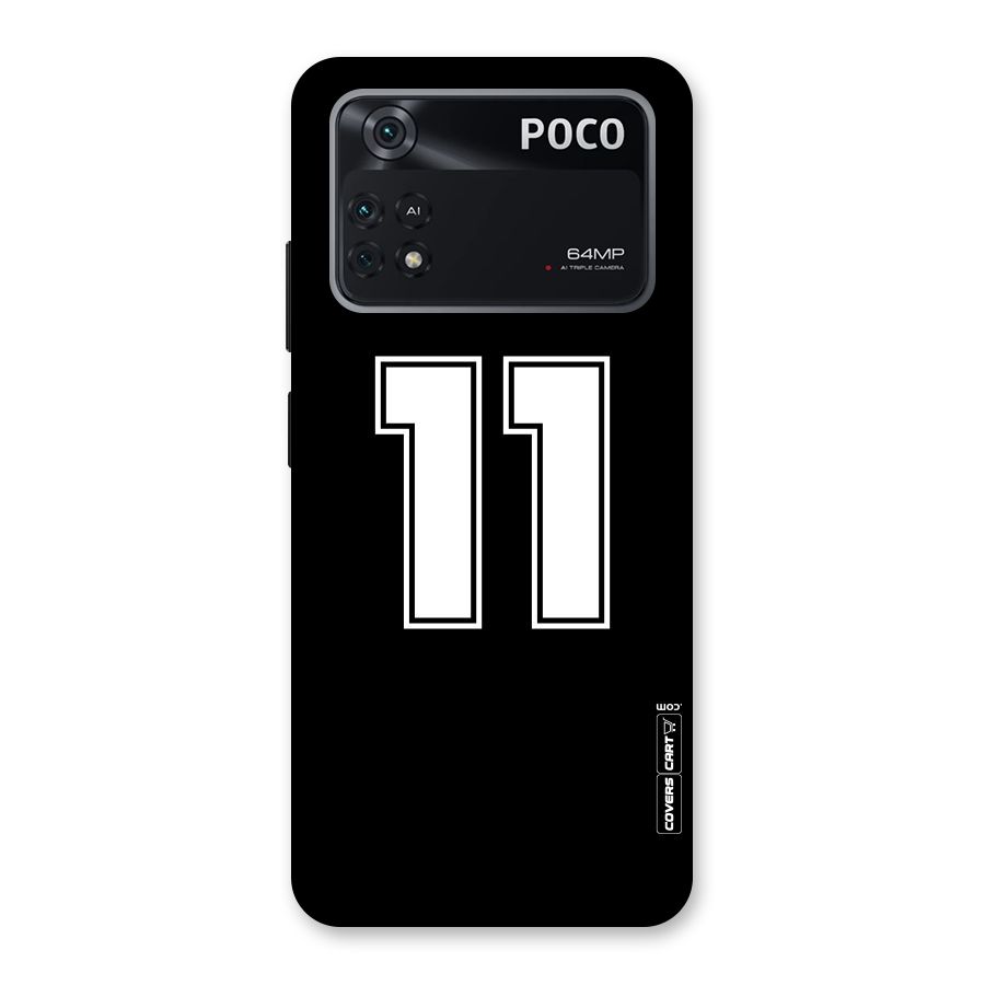 Number 11 Back Case for Poco M4 Pro 4G
