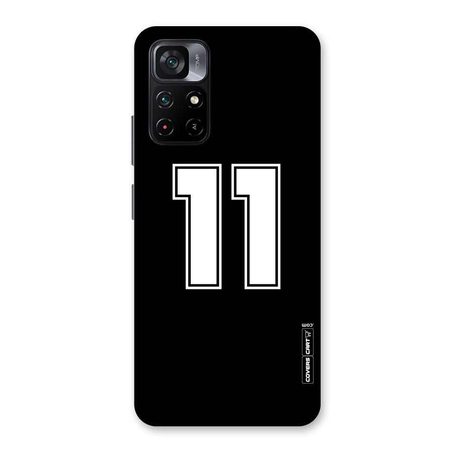 Number 11 Back Case for Poco M4 Pro 5G