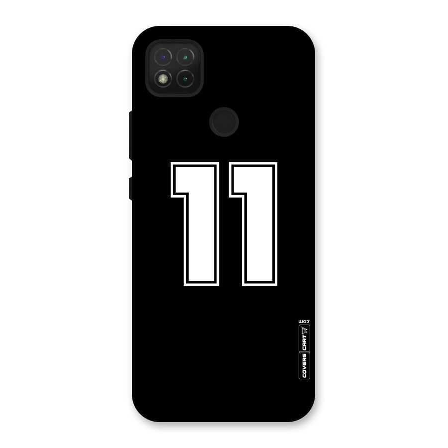 Number 11 Back Case for Redmi 9 Activ