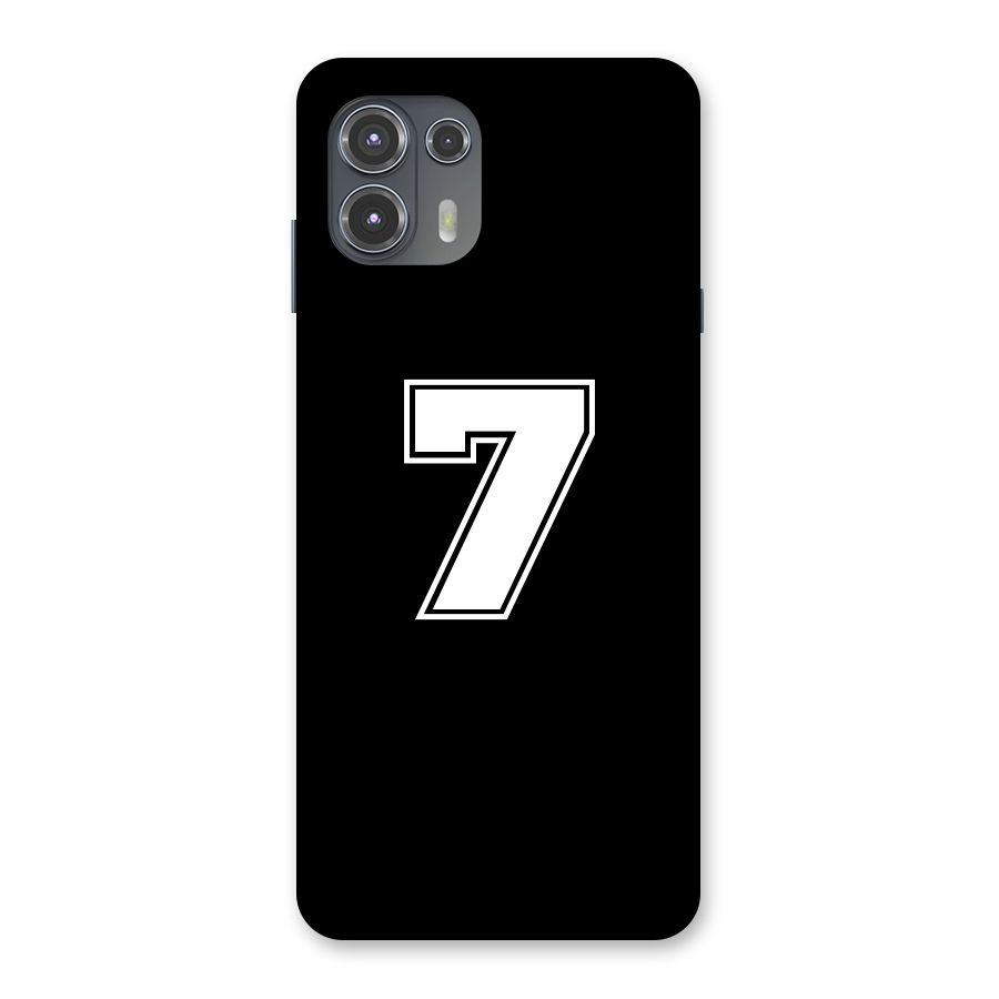 Number 7 Back Case for Motorola Edge 20 Fusion