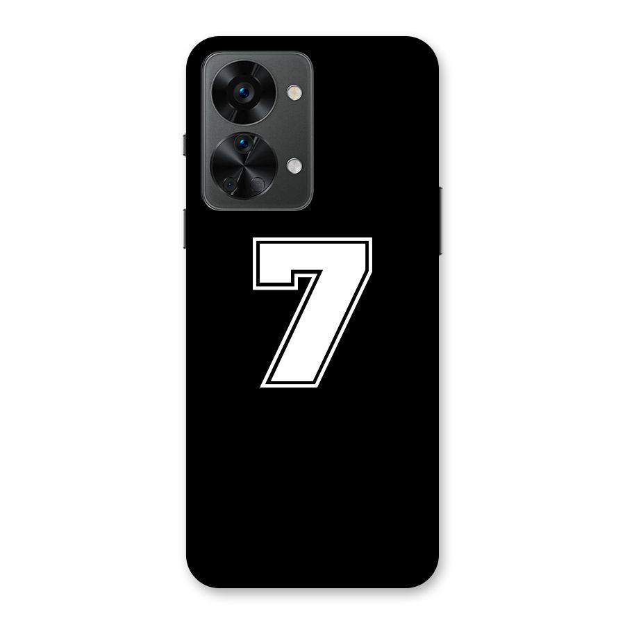 Number 7 Back Case for OnePlus Nord 2T