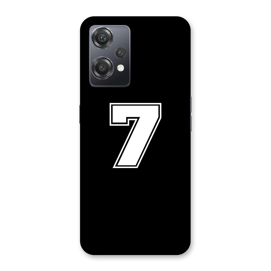 Number 7 Back Case for OnePlus Nord CE 2 Lite 5G