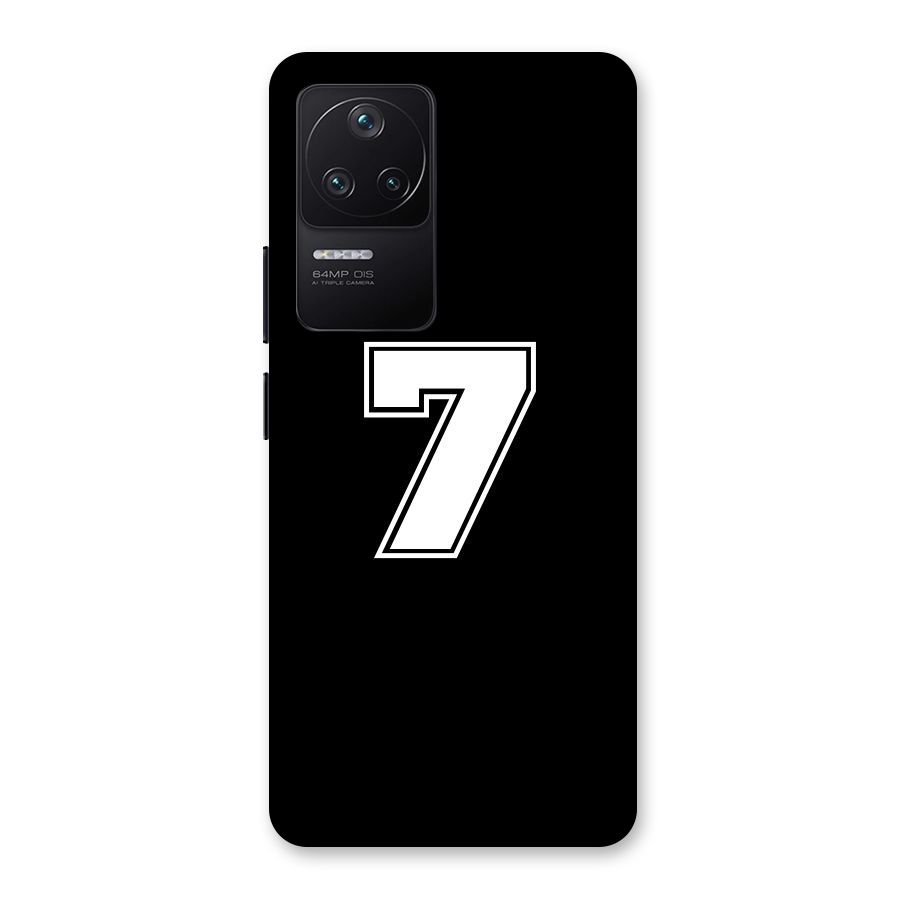 Number 7 Back Case for Poco F4 5G