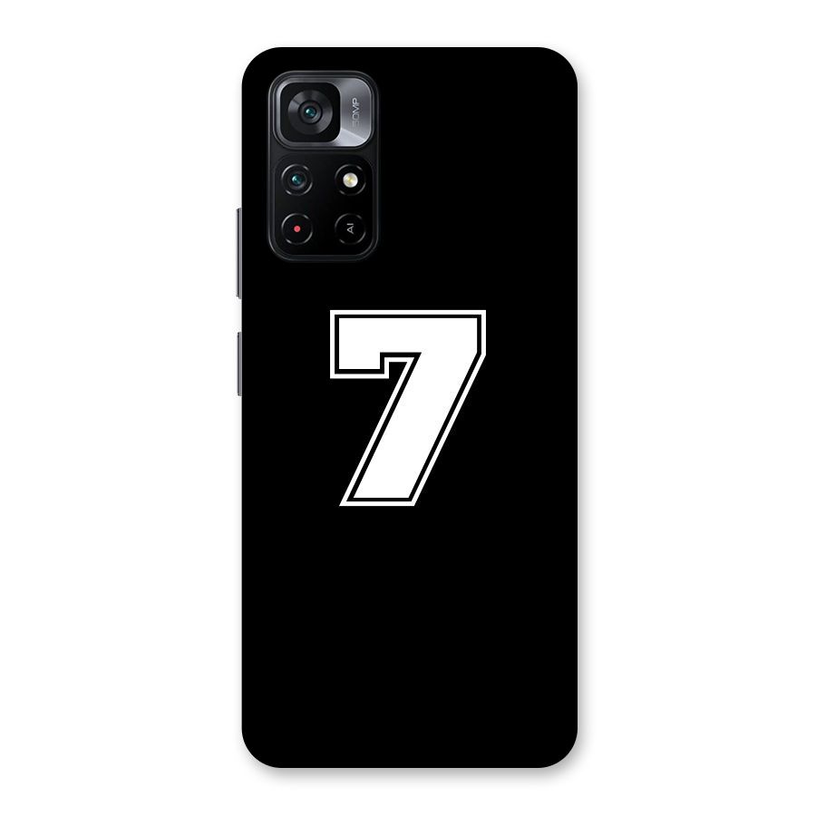 Number 7 Back Case for Poco M4 Pro 5G