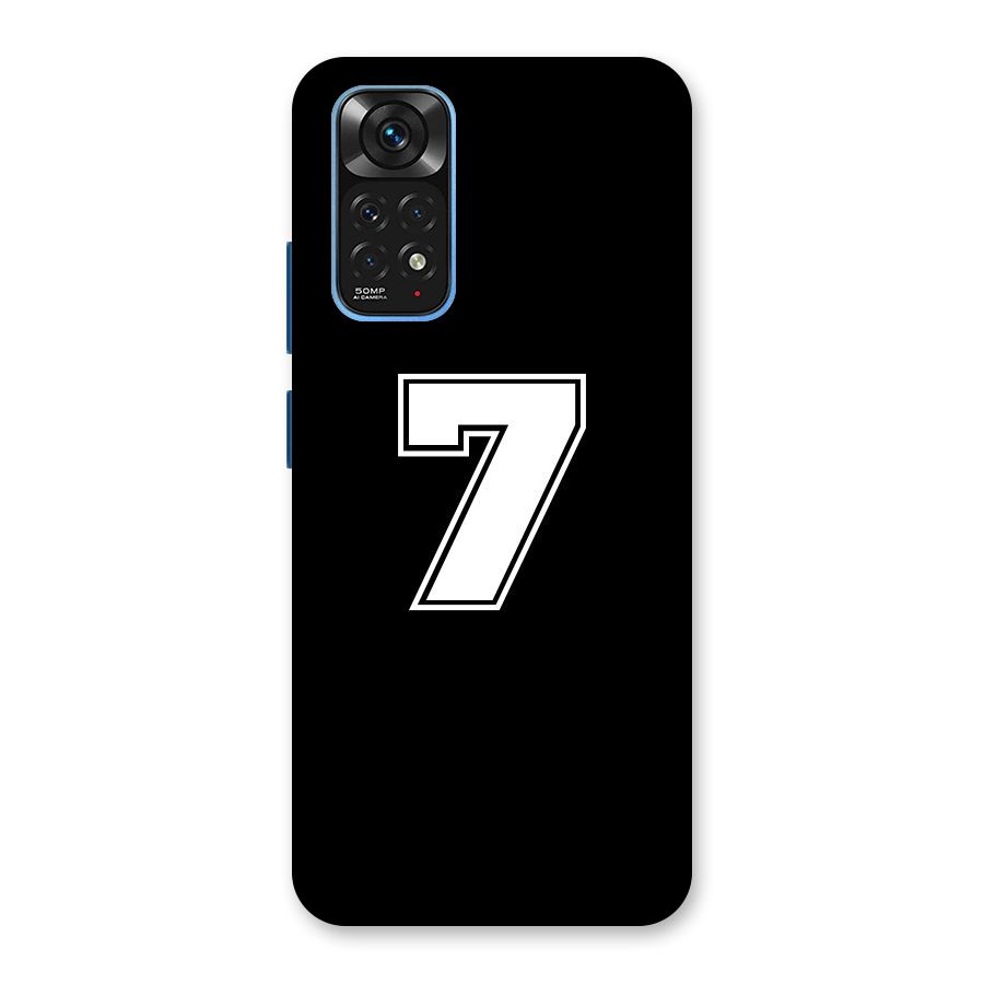 Number 7 Back Case for Redmi Note 11S