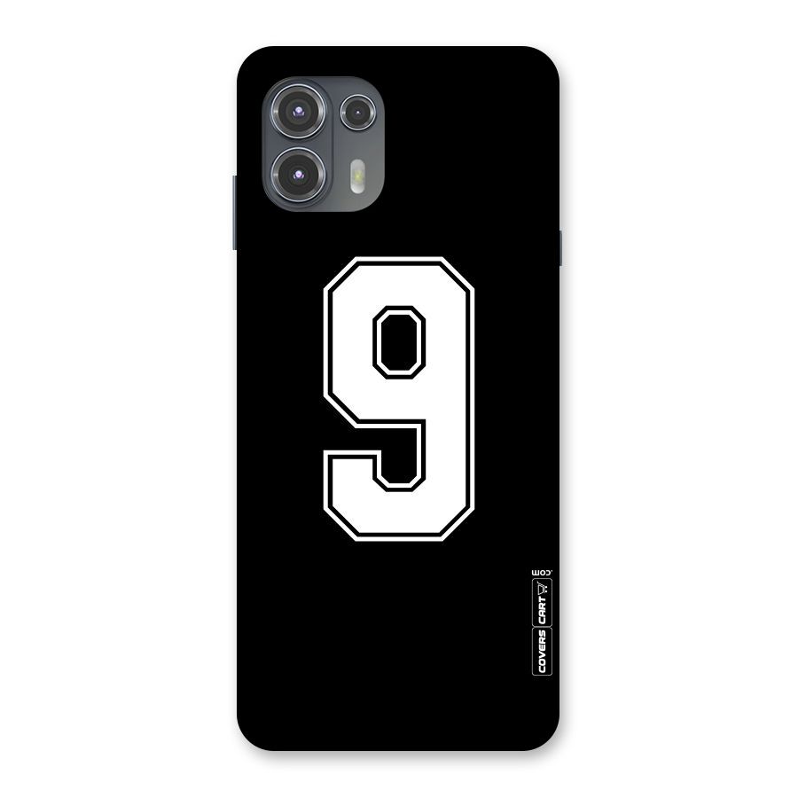 Number 9 Back Case for Motorola Edge 20 Fusion